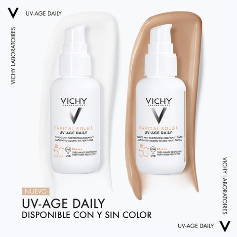 Vichy Capital Soleil UV-Age SPF50+ con Color Protector Solar 40ml