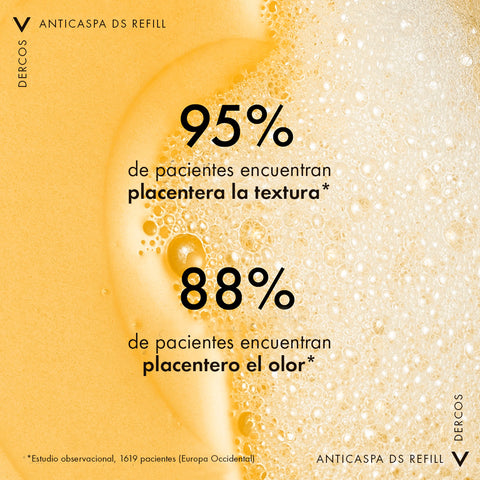 Vichy Shampoo Anticaspa Dercos DS para Cabello Graso Refill 500ml