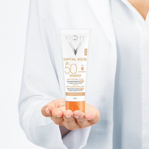 Vichy Capital Soleil Antimanchas 3 en 1 SPF50+ Protector Solar 50ml