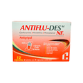 Antiflu-Des M NF 12 cápsulas para aliviar fiebre, dolor y congestión nasal | Shopy Guatemala