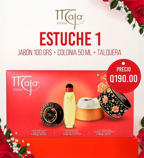 Estuche Maja con Talquera