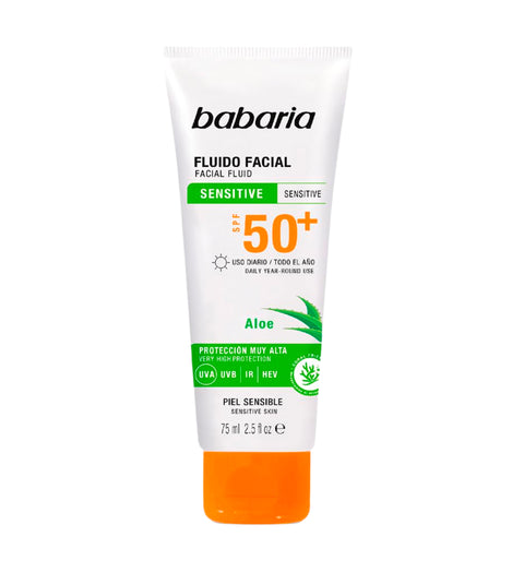 Protector Solar Babaria Piel Sensible SPF50 75 ml