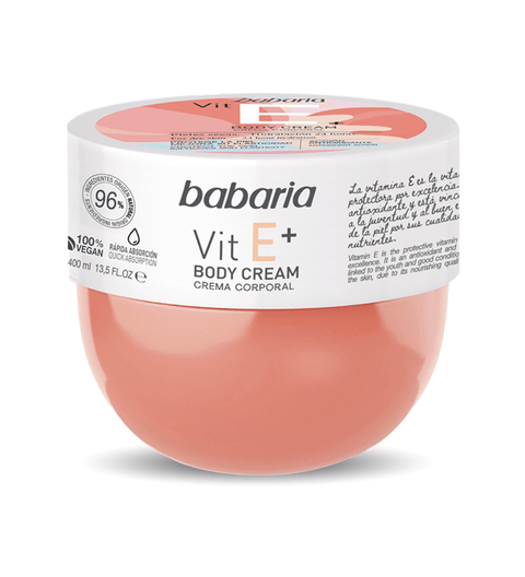 Crema Corporal Vitamina E Babaria 400 ml