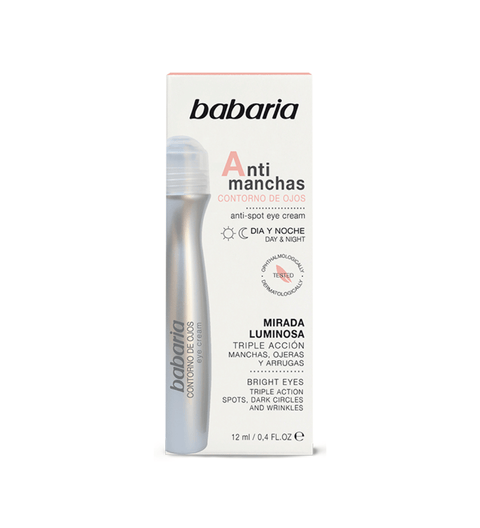 Contorno Ojos Antimanchas Babaria 12 ml