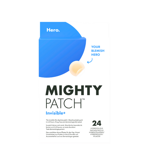 HERO MIGHTY PATCH INVISIBLE Parches para acné 24 unds