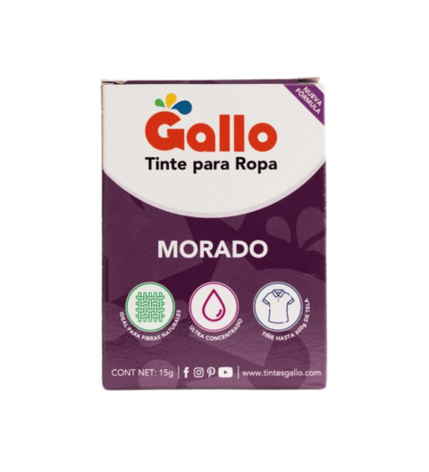 Tinte Gallo Morado de 15 gramos