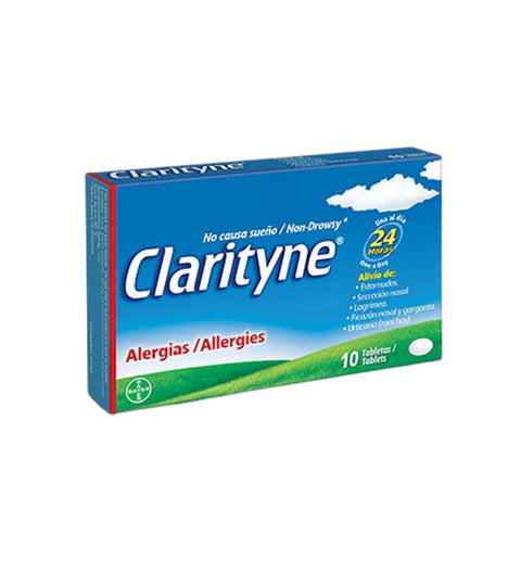 CLARITYNE 10 mg 10 Tabletas