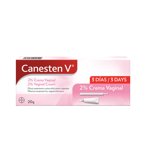 CANESTEN Vaginal 2% 20g/3 Aplicaciones