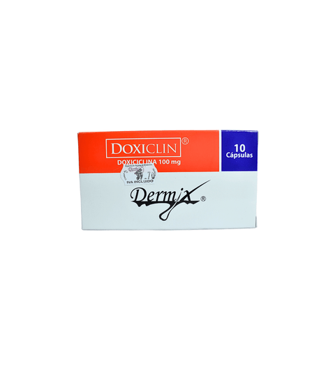 DOXICLIN 100 mg 10 capsulas