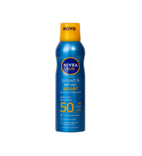 Protector Solar Nivea Sun Protection & Refresh FPS50 de 200ml Spray