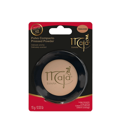 Polvo Compacto Maja Traslucido de 15 gramos
