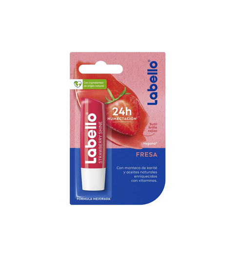 Protector Labial Nivea Labello Fresa 4.8 grs