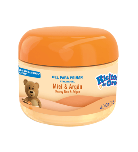 Gel Cabello Ricitos De Oro de Miel y Argan de 115 gramos