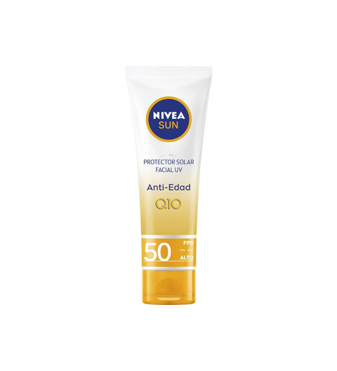 Protector Solar Facial Nivea Sun Q10 FPS50 de 50 ml