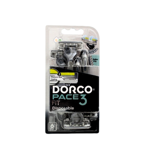 Rasuradoras Dorco Pace 3 Desechable 6 unidades