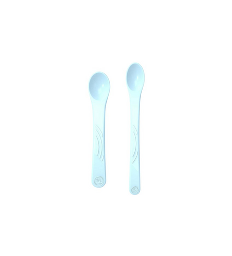 Set Cucharitas 2 piezas Celeste Twistshake