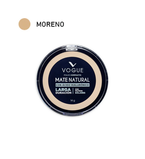 Polvo Compacto Natural Moreno