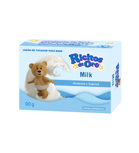 Jabón Ricitos De Oro Milk de 90 gramos