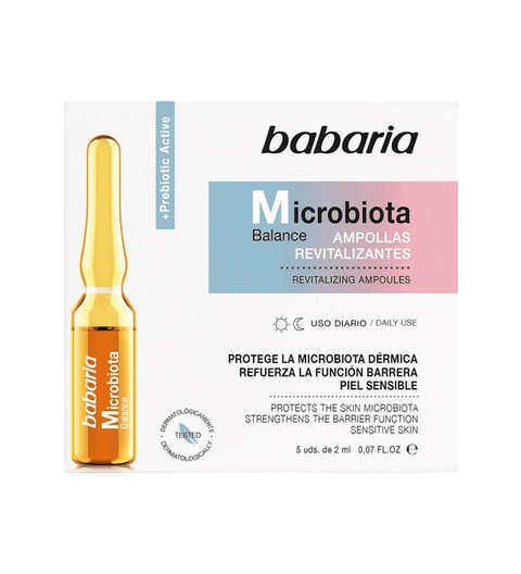 Ampolla Facial Microbiota Babaria 5 unidades 2ml