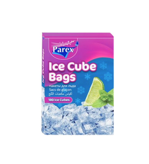 Bolsa Para Hielo Autosello Parex de 196 unidades