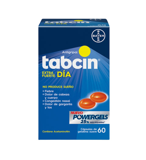 Tabcin EF Dia 60 Capsulas PowerGels