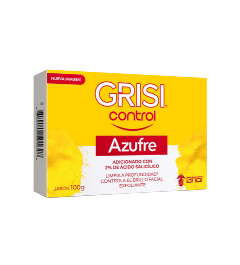 Jabón Grisi Azufre de 100 gramos