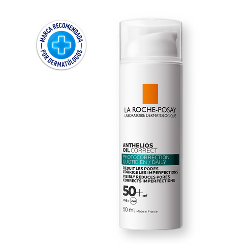 Protector Solar Facial Anthelios Oil Correct SPF 50+ 50ml La Roche Posay
