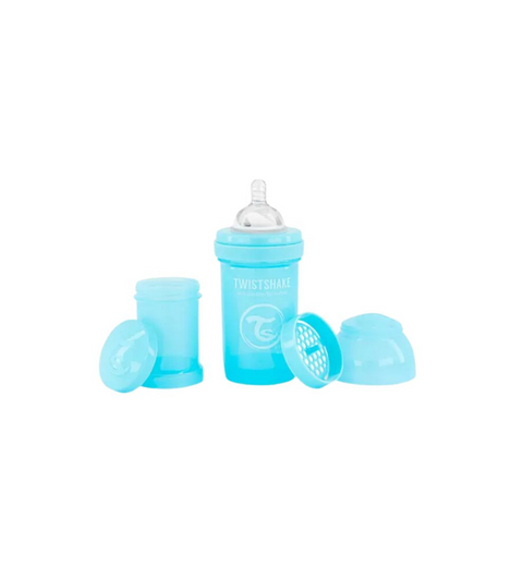 Biberón Anticólicos Celeste 180ml Twistshake