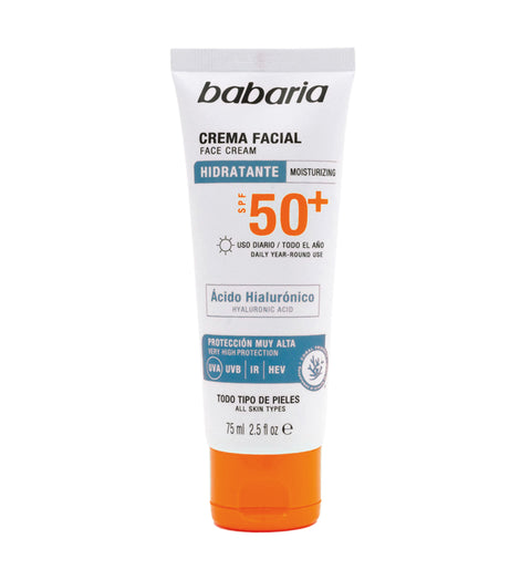 Protector Solar Babaria Hidratante SPF50 75 ml