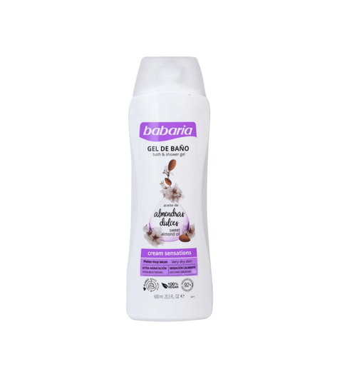 Gel de Baño de Babaria Almendras 600 ml
