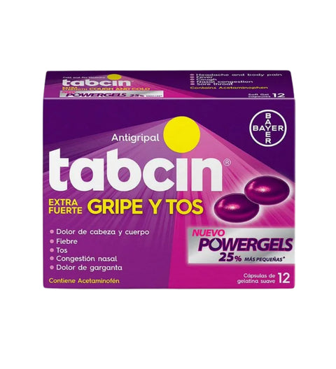 Tabcin EF Grip/Tos 12 PowerGels