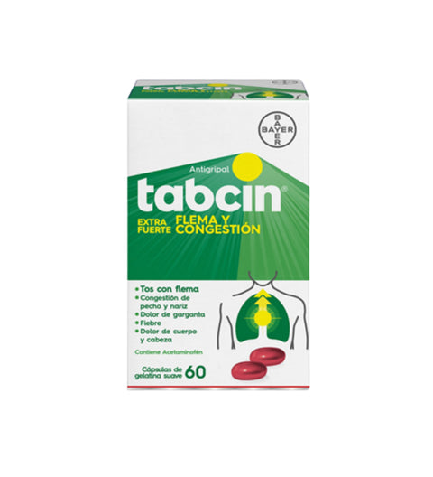 Tabcin EF Flema 60 Capsulas