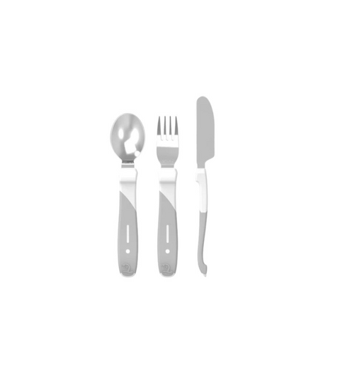 Set Cubiertos 3 piezas Blanco Twistshake