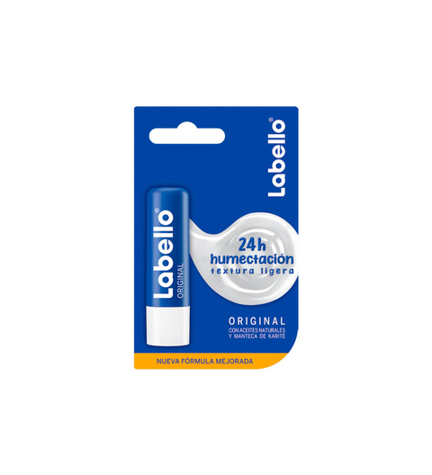 Protector Labial Nivea Labello Clasicc Azul 4.8 grs