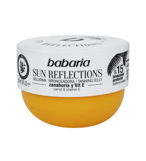 Gelatina Bronceador Babaria Zanahoria y Vitamina E SPF15 300 ml