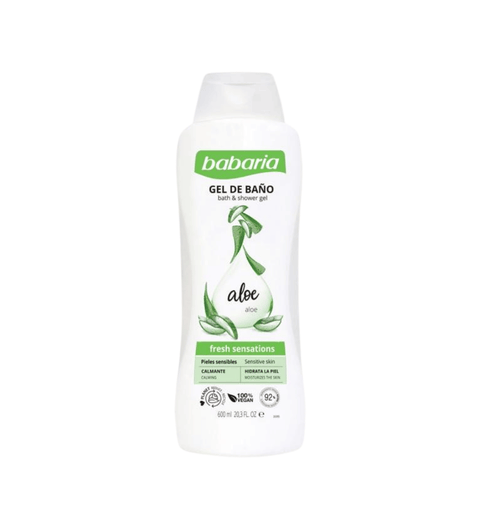 Gel de Baño de Babaria Aloe 600 ml