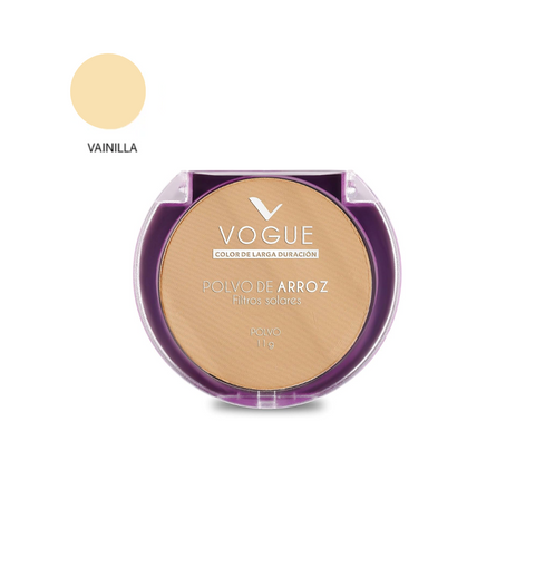 Polvo Compacto de Arroz Vainilla