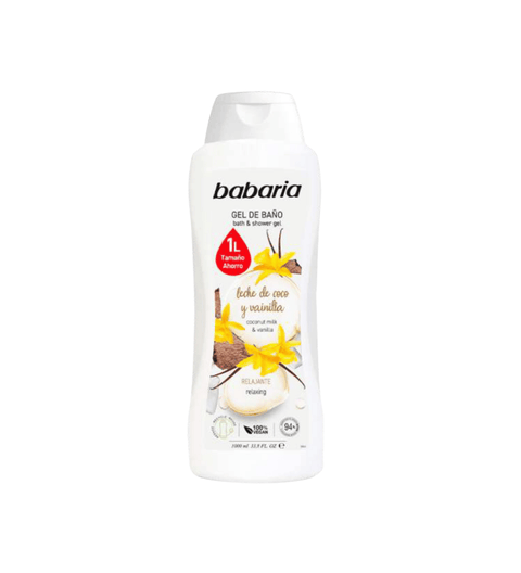 Gel de Baño de Babaria Coco & Vainilla Baño 1000 ml