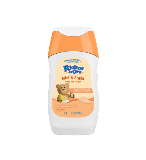 Crema Ricitos De Oro Miel & Argan de 250 ml
