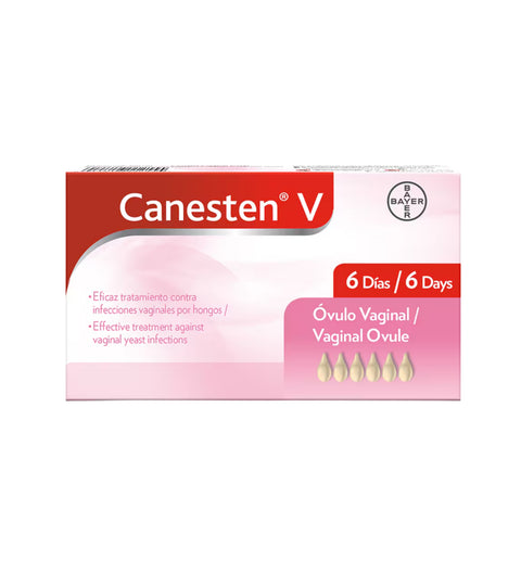 CANESTEN Vaginal 100mg 6 Ovulos