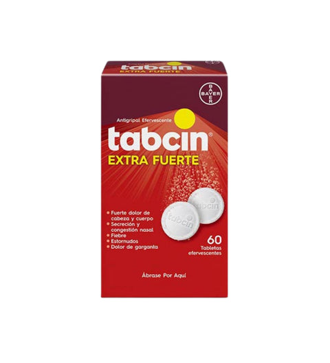 Tabcin Extra Fuerte 60 Tabletas
