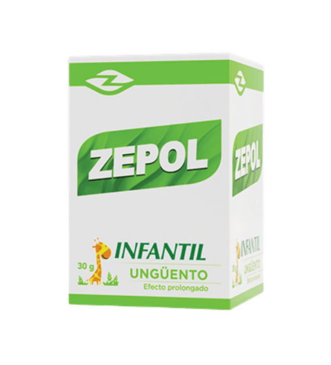 ZEPOL Infantil Resfrios Ungüento de 30 gramos