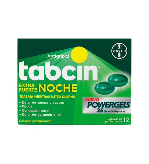 Tabcin EF PM 12 Capsulas PowerGels