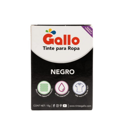 Tinte Gallo Negro de 15 gramos