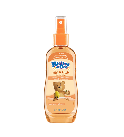 Loción Desenredante Ricitos De Oro Miel & Argan de 125 ml