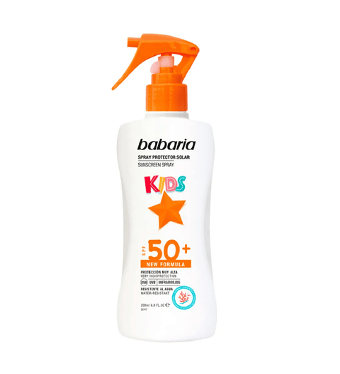 Protector Solar en Spray Kids SPF50 200ml Babaria